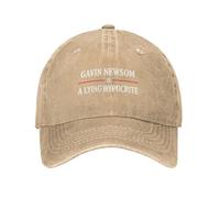 Gavin Newsom è Un ipocrita bugiardo Cappello Anti Gavin Newsom Cappelli da Baseball da Golf da papà retrò in Denim