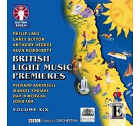 Gavin Sutherland - British Light Music Premieres - Volume 6: Richard Addinsell, John Fox, Alun Hoddinott, Carey Blyton etc