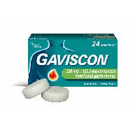 GAVISCON*24CPR MENT250+133,5MG