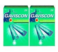 GAVISCON 500 mg/10 ml + 267 mg/10 ml sospensione orale aroma menta 2x2