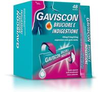 Gaviscon Bruciore e Indigestione 500 mg + 213 mg + 325 mg 48 Bustine
