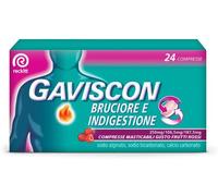 Gaviscon Bruciore E Indigestione Compresse Masticabili Antiacido 24 Compresse