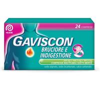 Gaviscon Bruciore E Indigestione Medicinale Masticabile 24 Compresse