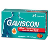 Gaviscon - Compresse Masticabili Gusto Fragola Confezione 24 Compresse (Scadenza Prodotto 01/01/2027)