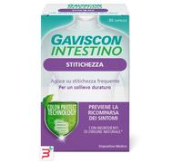 Gaviscon Intestino Stitichezza, Agisce e previene su Stitichezza frequente, Ingredienti di Originale Naturale, Tecnologia Brevettata Colon Protect, 30 Capsule, Senza glutine e Senza lattosio