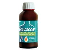 Gaviscon 500mg/10ml + 267mg/10ml sospensione orale aroma menta 200ml
