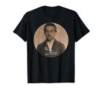 Gavrilo Princip Ritratto Con T-Shirt Firma Maglietta