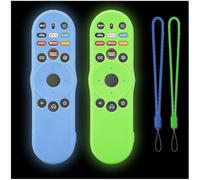 Gavyqier Confezione da 2 cover per telecomando TV VIZIO XRT270 Smart 2023, custodia protettiva in silicone per telecomando vocale XRT270 che si illumina al buio