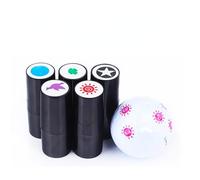 gawysbm Timbro personalizzato per pallina da golf, aggiungi un tocco personale al tuo gioco di golf con timbro riutilizzabile personalizzato autoinchiostrante per palline da golf monogramma marcatore