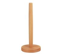 Gaxcent Porta del Rotolo di Cucina in Legno, Tovalchi Carta Piedi Portatore Verticale Supporto Legno per Il Bagno Casa,A
