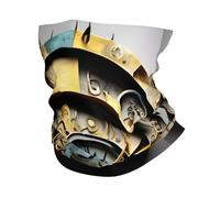 GaxfjRu Bandana con stampa artistica con orologio, maschera estiva, per sport, multi sciarpa, scaldacollo, scaldacollo, sciarpa per uomo e donna