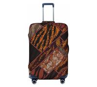 GaxfjRu Copertura per valigia patchwork in stile africano, coperture per valigie, per mantenere il bagaglio sicuro ed elegante, coperture per bagagli per valigie approvate TSA