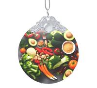 GaxfjRu Decorazioni domestiche di Natale dell'alimento sano, pendente appeso del regalo dell'albero di Natale per l'allegria di festa, Misura unica