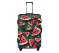 GaxfjRu Dream Watermelon - Copertura per valigia, per bagagli, mantiene il tuo bagaglio sicuro ed elegante, per valigie approvato TSA, Nero , S