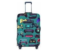 GaxfjRu Gaming Controller Modelli Stampa Valigie Copertura Protettiva Da Viaggio Bagagli Copertura Della Valigia Lavabile Copertura Bagagli Antigraffio, Nero , XL
