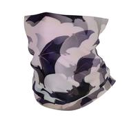 GaxfjRu Halloween pipistrelli grigio stampa rinfrescante multiuso scaldacollo maschile e femminile maschera estiva per lavoro, corsa sport