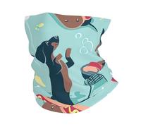 GaxfjRu Hot Dogs e Lemonade Print Cooling Multi Use Neck Gaiter Uomo e Donna Estate Maschera per il Lavoro, Corsa Sport