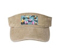 GaxfjRu Origami Paper Cranes, cappellino da donna traspirante per golf, tennis, corsa, uso quotidiano, Naturale, Taglia unica