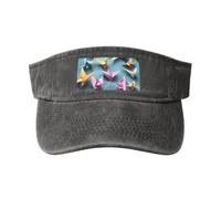 GaxfjRu Origami Paper Cranes, cappellino da donna traspirante per golf, tennis, corsa, uso quotidiano, Rosa violaceo scuro, Taglia unica