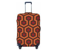 GaxfjRu Shining Overlook - Copertura per valigia, per bagagli, mantiene il tuo bagaglio sicuro ed elegante, copertura per bagagli per valigie approvata TSA, Nero , XL