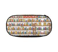 GaxfjRu Studen - Astuccio per matite e penne con stampa a scala, per casa, università, ufficio, per adulti