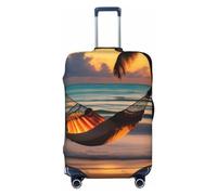 GaxfjRu Sunset Beach Hammock, copertura per valigie per bagagli, mantiene i bagagli sicuri ed eleganti, coperture per bagagli per valigie approvate TSA