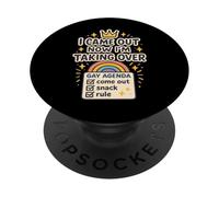 Gay Agenda Queer Umorismo Orgoglio Meme Satira Dominazione Del Mondo PopSockets PopGrip Adesivo