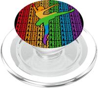 Gay Ballet Dance Pride Month LGBT Rainbown Flag PopSockets PopGrip per MagSafe