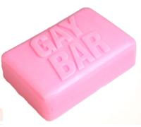 Gay Bar Fight Club Spoof Sapone Rosa Film Buff LGBT Regalo Segreto Di Natale