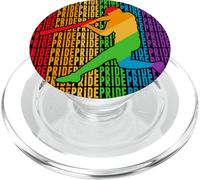 Gay Baseball Pride Month LGBT Rainbown Flag PopSockets PopGrip per MagSafe