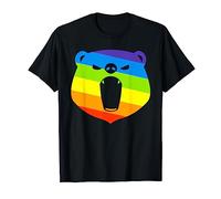 Gay Bear Gay Pride Month Rainbow Maglietta