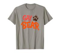 Gay Bear Pride Divertente LGBTQ Graphic Design Maglietta