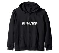 Gay Grandma Felpa con Cappuccio