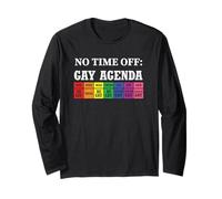 Gay La Vita No Time off Essere Gay 24/7 Divertente Gay Gli Uomini Un Lesbiche Maglia a Manica