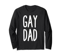 Gay papà Orgoglioso di Il Mio Gay Padri Giorno Gay papà Maglia a Manica