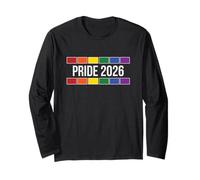 Gay Pride 2026 LGBT Pride LGBTQ March Parade Design Maglia a Manica