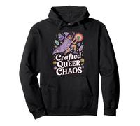 Gay Pride d-20 Gioco di Dadi Mago Rpg Gamer Queer Non Binario Felpa con Cappuccio