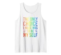 Gay Pride Regali LGBTQ Essere Me Stesso LGBT Canotta