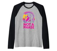 Gay Punk Non Un Orgoglio Arcobaleno Di Fase Maglia con Maniche Raglan