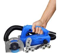 GAYAYAS Macchina elettrica per la rimozione dei Giunti, pulitore per l'apertura delle giunzioni dei Pavimenti in Piastrelle, Rimbalzo Automatico, per Piastrelle per Doccia, Pavimento in Piastrelle