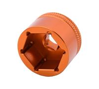 GAYCLG Attrezzo per Bussola Superiore per Forcella da 24 mm, 26 mm, 28 mm e 32 mm, Adatto per Fox Float 32, 34, 36, 38 e 40, Adatto per Rockshox Suntour Epixon Epicon(32mm Orange)