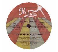 GAYLE ADAMS - your love is a life saver / same 45 rpm single
