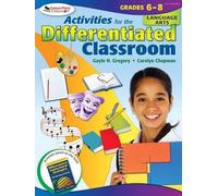Gayle H. Gregory Activities for the Differentiated Classroom: Langua (Tascabile)