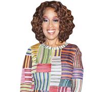 Gayle King (Long Dress) Ritaglio di buddy a metà corpo
