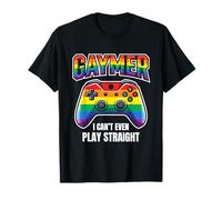 Gaymer Non Posso nemmeno Giocare Dritto - Divertente Gioco Arcobaleno Maglietta