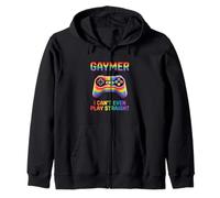 Gaymer - Non Posso nemmeno Giocare Dritto Felpa con Cappuccio