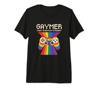 Gaymer - Non Posso nemmeno Giocare Dritto Maglietta Premium