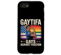 Gaytifa Gay Neri Contro il Fascismo Resistere A Nessun Re LGBTQ Custodia per iPhone SE (2020) / 7/8