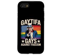 Gaytifa I gay contro il fascismo resistono a nessun re orgoglio LGBTQ Custodia per iPhone SE (2020) / 7/8