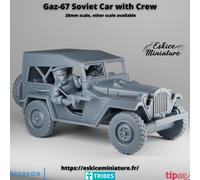 GAZ-67 Soviet Car - Wargames - WWII - historical
